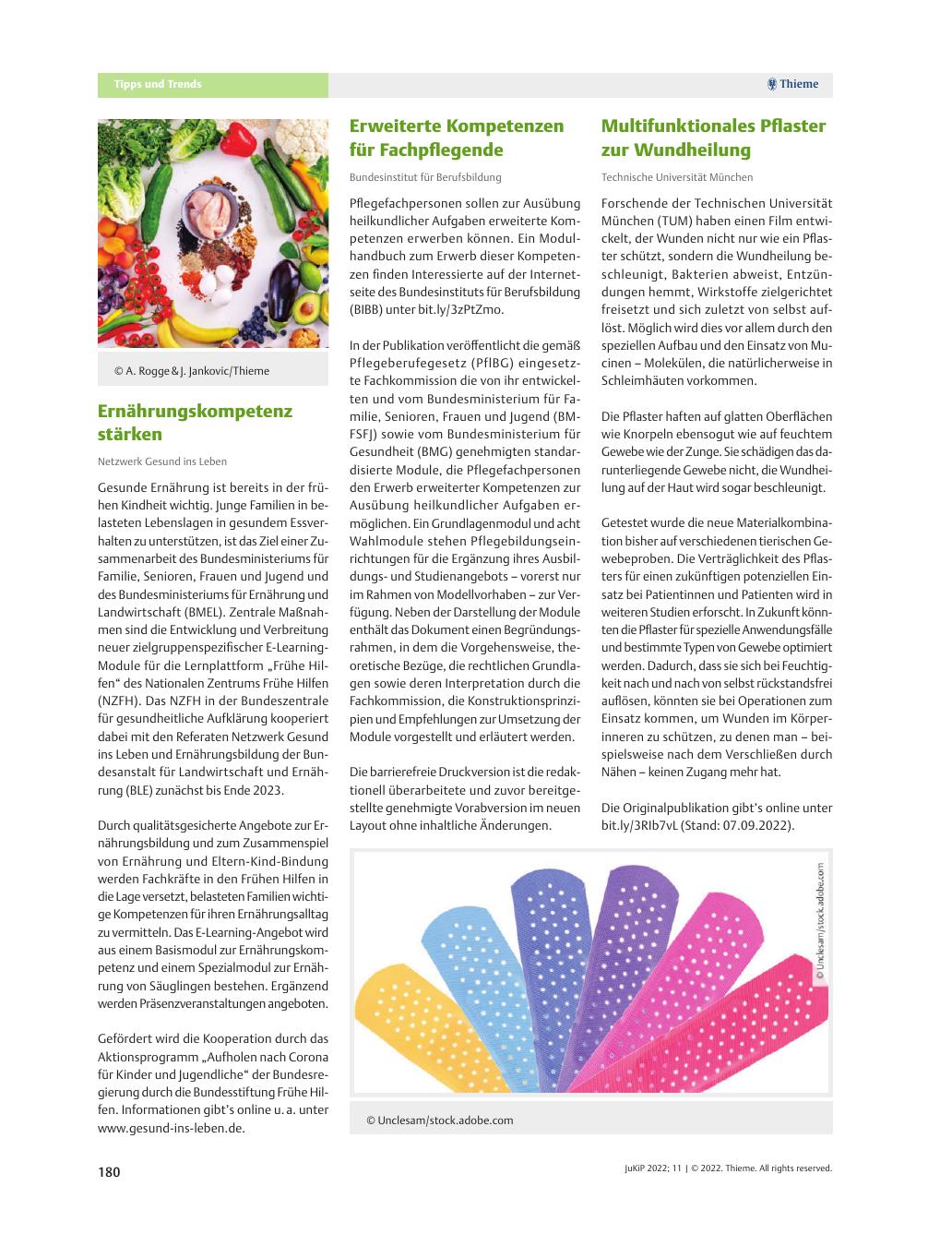 Vorschauseite 1: Tipps und Trends