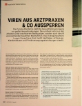 Vorschauseite 1: Viren aus Arztpraxen und Co aussperren
