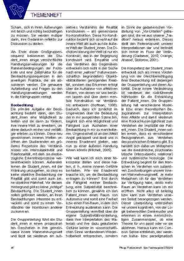 Vorschauseite 5: Neue Formen der Wissensvermittlung An der Schnittstelle von Selbsterfahrung und Lerntheorien zur Kompetenzentwicklung