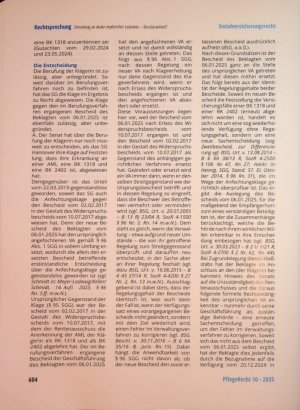 Vorschauseite 4: Zum Anspruch auf Feststellung, dass eine Erkrankung an akuter myeloischer Leukämie eine Berufskrankheit nach Nr. 1318 oder Nr. 2402 BKV ist