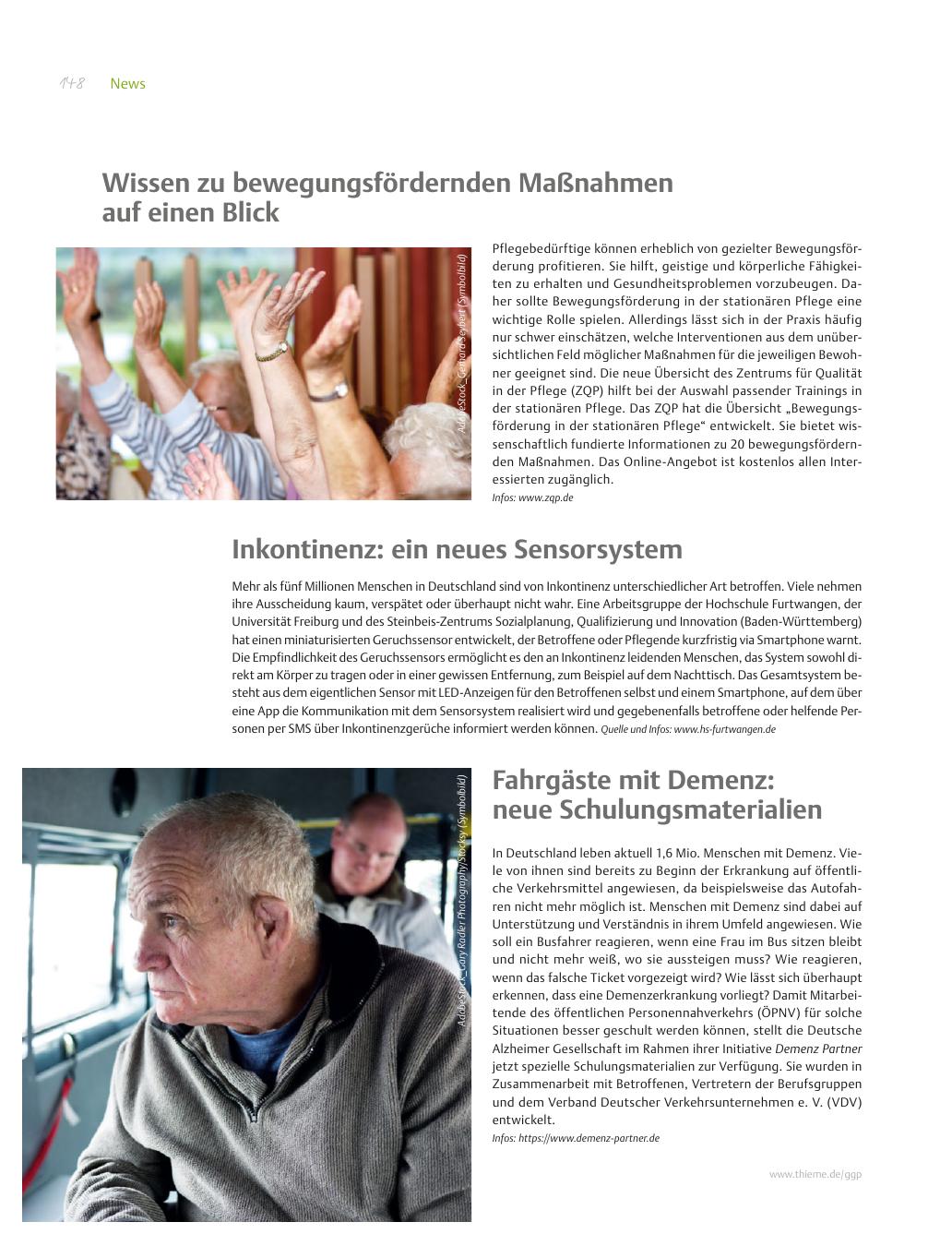 Vorschauseite 1: News