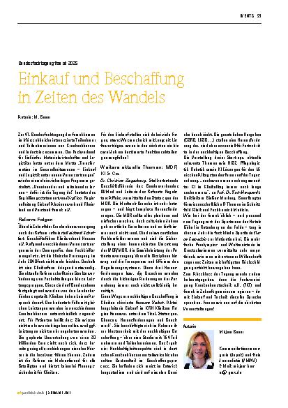 Vorschauseite 1: Einkauf und Beschaffung in Zeiten des Wandels