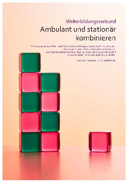 Vorschauseite 1: Weiterbildungsverbund Ambulant und stationär kombinieren