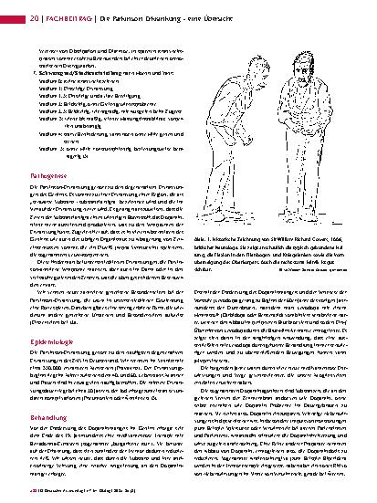 Vorschauseite 2: Die Parkinson Erkrankung – eine Übersicht