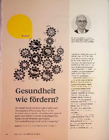 Vorschauseite 1: Gesundheit wie fördern?