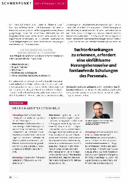 Vorschauseite 3: Wenn Pflegekräfte Hilfe brauchen