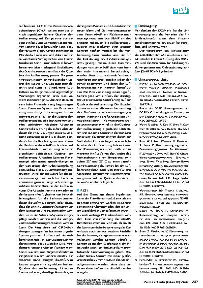 Vorschauseite 6: AEMP-Benchmarking in der Praxis: Ergebnisse der Aachener Pilotstudie
