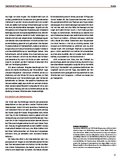 Vorschauseite 3: Die Magie der Begegnung