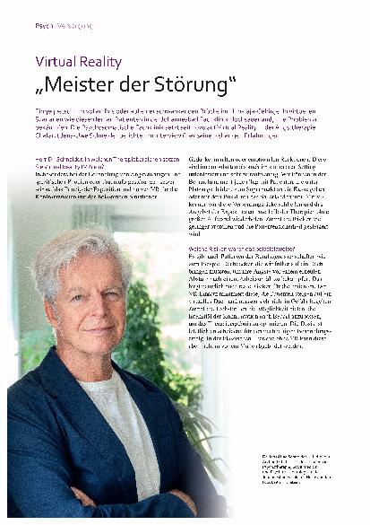 Vorschauseite 1: Virtual Reality „Meister der Störung“