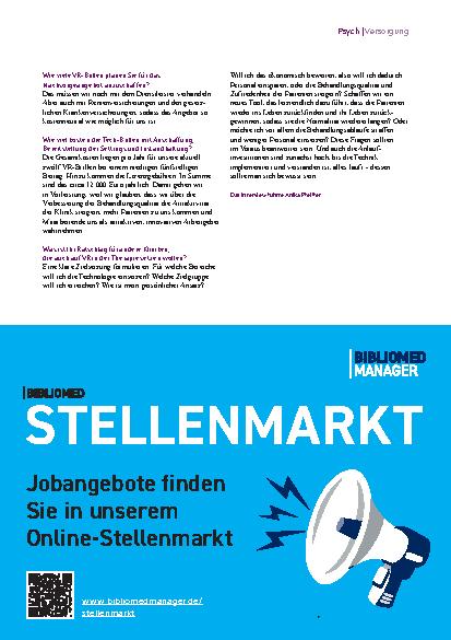Vorschauseite 4: Virtual Reality „Meister der Störung“
