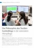 Vorschauseite 1: Die Philosophie des Textilen Controllings in der stationären Altenpflege