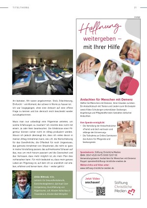 Vorschauseite 2: Das Weite suchen Pilgern auf dem St. Olavsweg