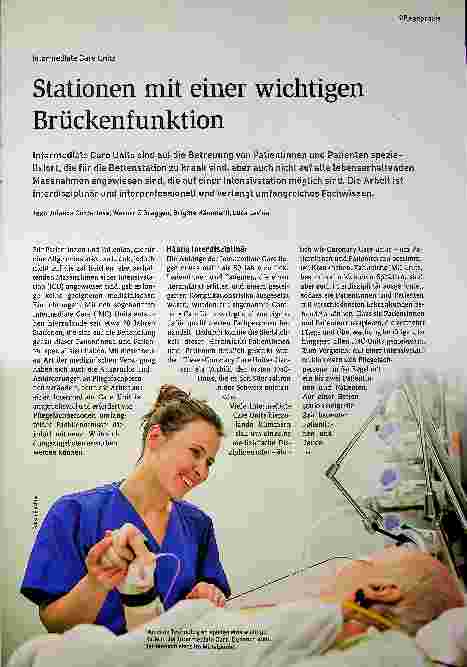 Vorschauseite 1: Stationen mit einer wichtigen Brückenfunktion