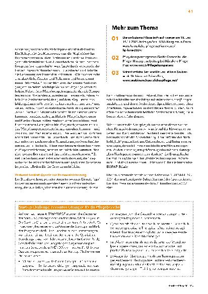 Vorschauseite 2: Plattform für Innovation und Austausch