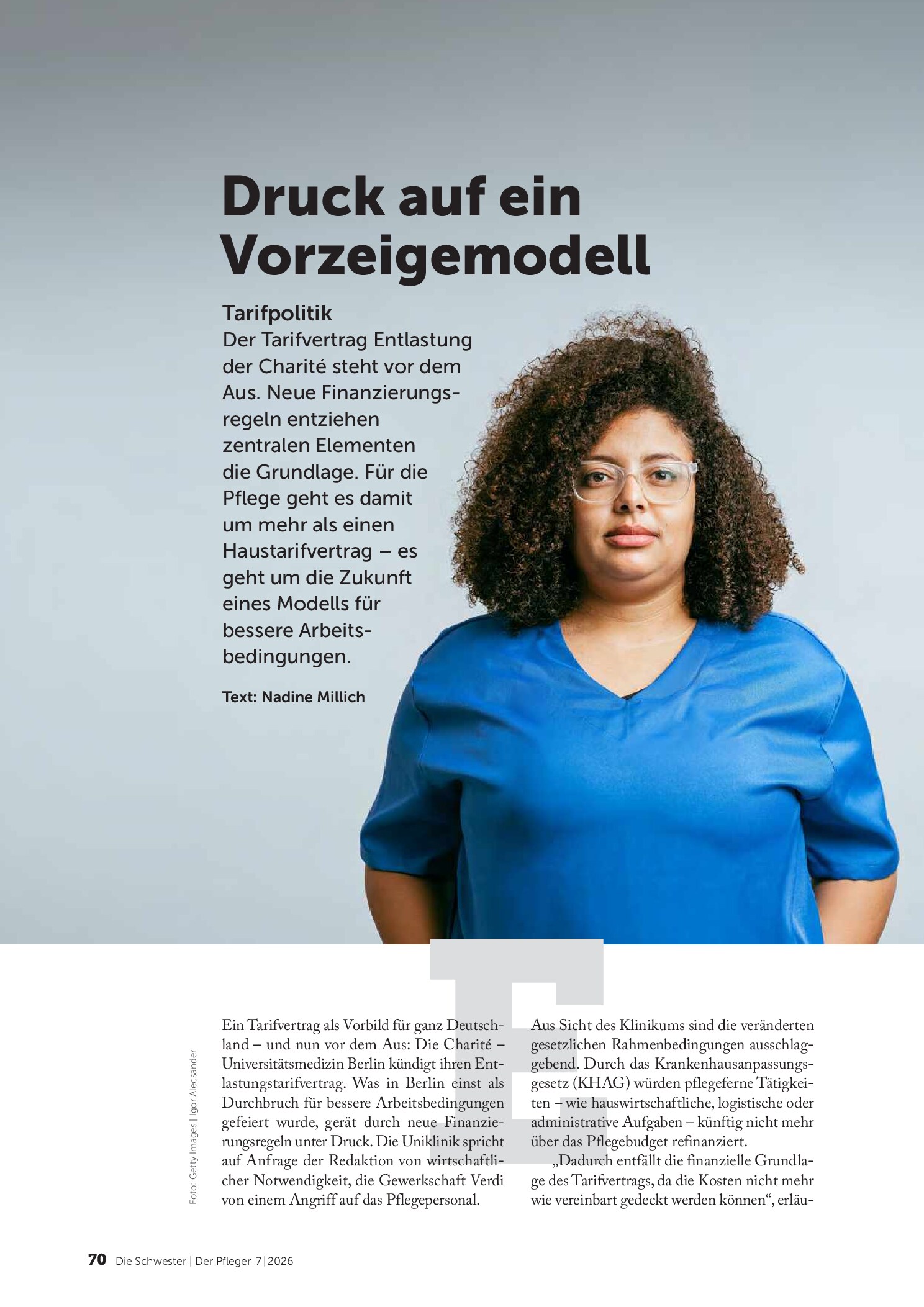 Vorschauseite 1: Druck auf ein Vorzeigemodell