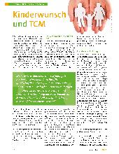Vorschauseite 1: Kinderwunsch und TCM
