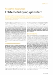 Vorschauseite 4: Ein neuer Politikstil zieht ein.
