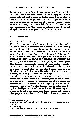 Vorschauseite 4: Gesundheit und Menschenrechte in der Klimakrise: Herausforderungen, Zumutungen und Perspektiven