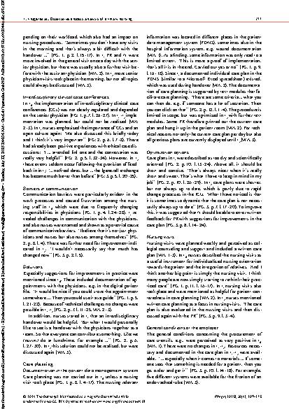Vorschauseite 5: Primary nursing in the intensive care unit