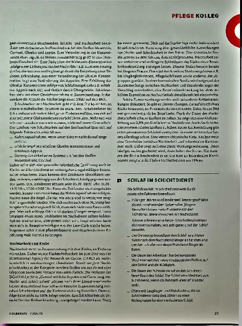 Vorschauseite 2: Rotierende Arbeitszeiten