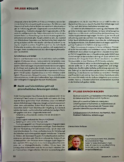 Vorschauseite 3: Rotierende Arbeitszeiten