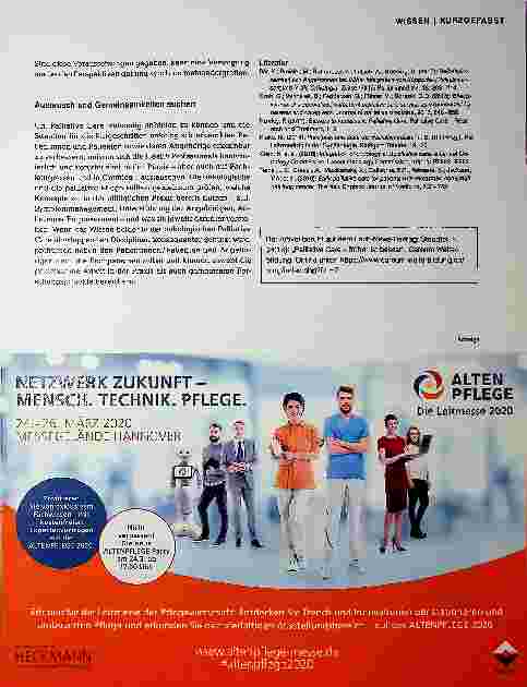 Vorschauseite 2: Early Integration Palliative und onkologische Pflege Hand in Hand