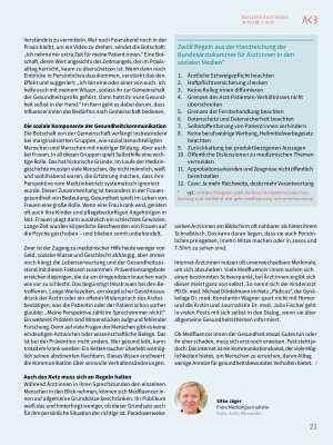 Vorschauseite 2: Von Medfluencer: innen lernen?