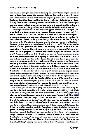 Vorschauseite 3: Beratung für lebensentfaltende Bildung