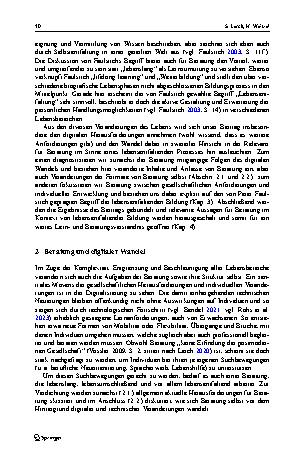 Vorschauseite 4: Beratung für lebensentfaltende Bildung