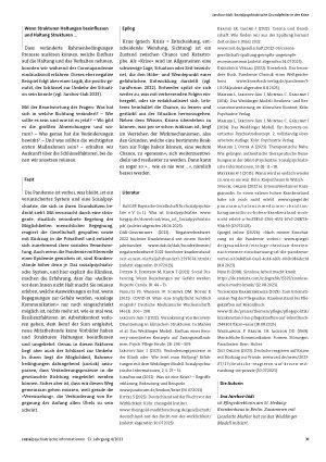 Vorschauseite 4: Sozialpsychiatrische Grundpfeiler in der Krise. Die Folgen der Pandemie und der Weg zurück