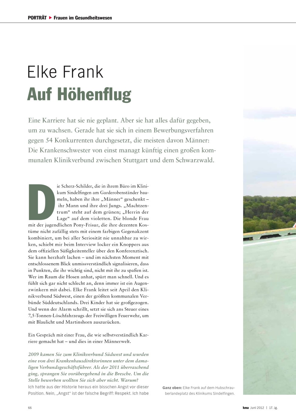 Vorschauseite 1: Auf Höhenflug