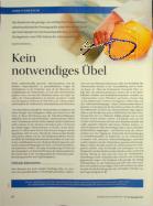 Vorschauseite 1: Kein notwendiges Übel