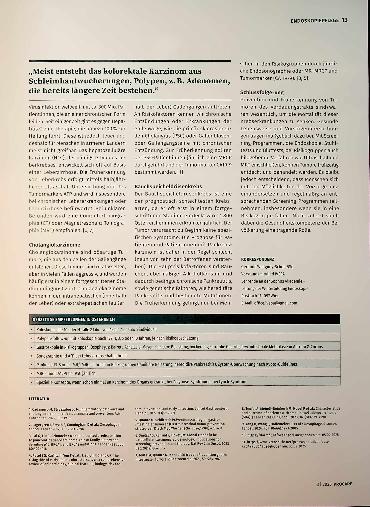 Vorschauseite 3: Bevor es zu spät ist Risikofaktoren, Vorsorge und Früherkennung von Tumoren des Verdauungstrakts