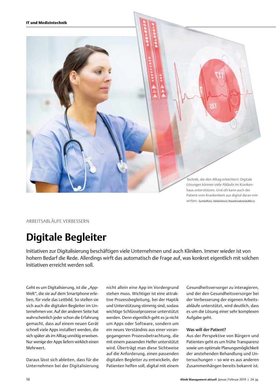Vorschauseite 1: Arbeitsabläufe Verbessern: Digitale Begleiter