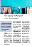 Vorschauseite 1: Versorgung im Wandel?! Ambulante medizinische Versorgung