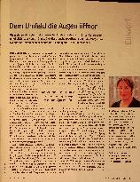 Vorschauseite 1: Dem Umfeld die Augen öffnen