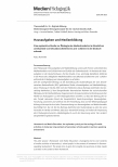 Vorschauseite 1: Hausaufgaben und Medienbildung Eine explorative Studie zur Ökologie des Medienhandelns im häuslichen Lernkontext von Sekundarschülerinnen und -schülern in der Deutsch schweiz