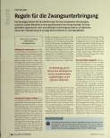 Vorschauseite 1: Regeln für die Zwangsunterbringung