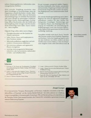 Vorschauseite 4: Vital voran Wasser als Schlüssel zur Entgiftung
