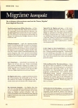 Vorschauseite 1: Die wichtigsten Informationen rund um das Thema „Migräne" bietet folgende Übersicht