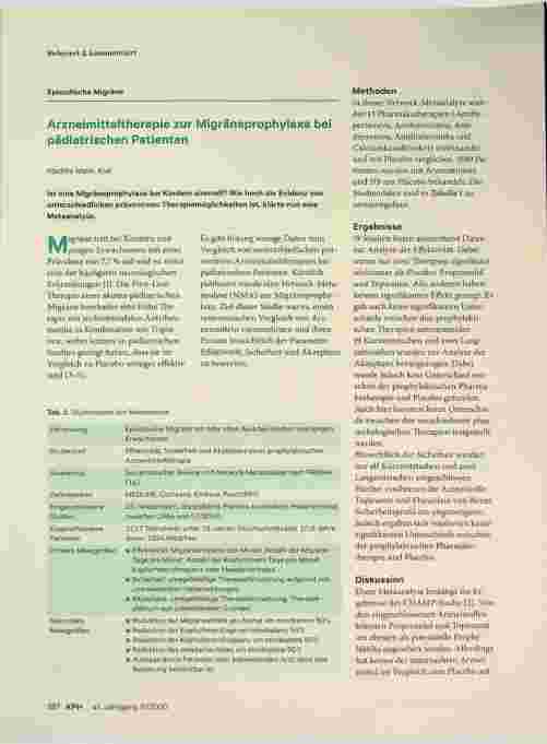 Vorschauseite 5: Physiotherapie wirksamer als intraartikuläre Glukokortikoid-Injektionen