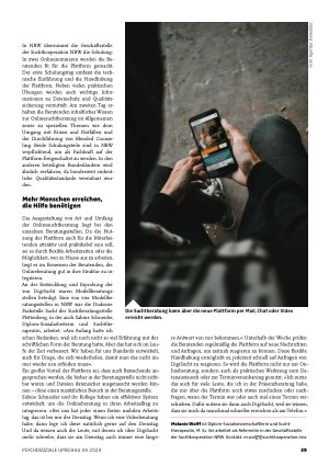 Vorschauseite 2: Die digitale Wende in der Suchtberatung