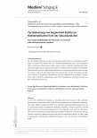 Vorschauseite 1: Zur Bedeutung von Augmented Reality im Mathematikunterricht der Sekundarstufen: Eine mathematikdidaktische Diskussion zu zentralen unterrichtsrelevanten Aspekten.