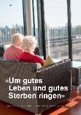 Vorschauseite 1: "Um gutes Leben und gutes Sterben ringen"