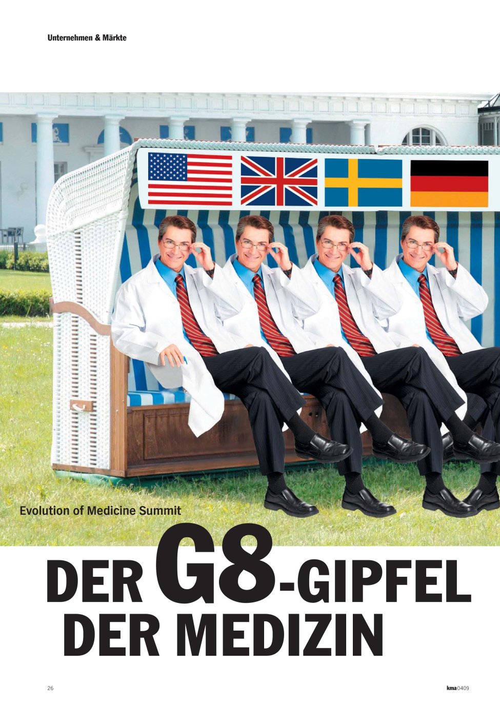 Vorschauseite 1: Der G8-Gipfel Der Medizin