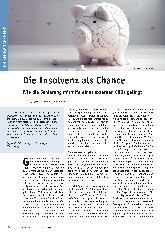 Vorschauseite 1: Die Insolvenz als Chance: Wie die Sanierung mithilfe eines externen CROs gelingt