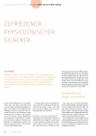 Vorschauseite 1: Zufriedener, physiologischer, sicherer