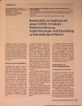 Vorschauseite 1: Bereitschaft zur Impfung mit einem COVID-19-Vakzin - Risikoeinschätzung, Impferfahrungen und Einstellung zu Behandlungsverfahren