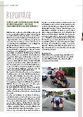 Vorschauseite 1: Reportage GLÜCK AUF 3 RÄDERN UND WIND IN DEN HAAREN – MIT DER KIRCHEN-RIKSCHA UNTERWEGS