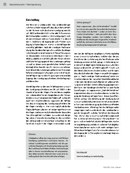 Vorschauseite 2: Zugang einer Kündigung als „Einwurf-Einschreiben“